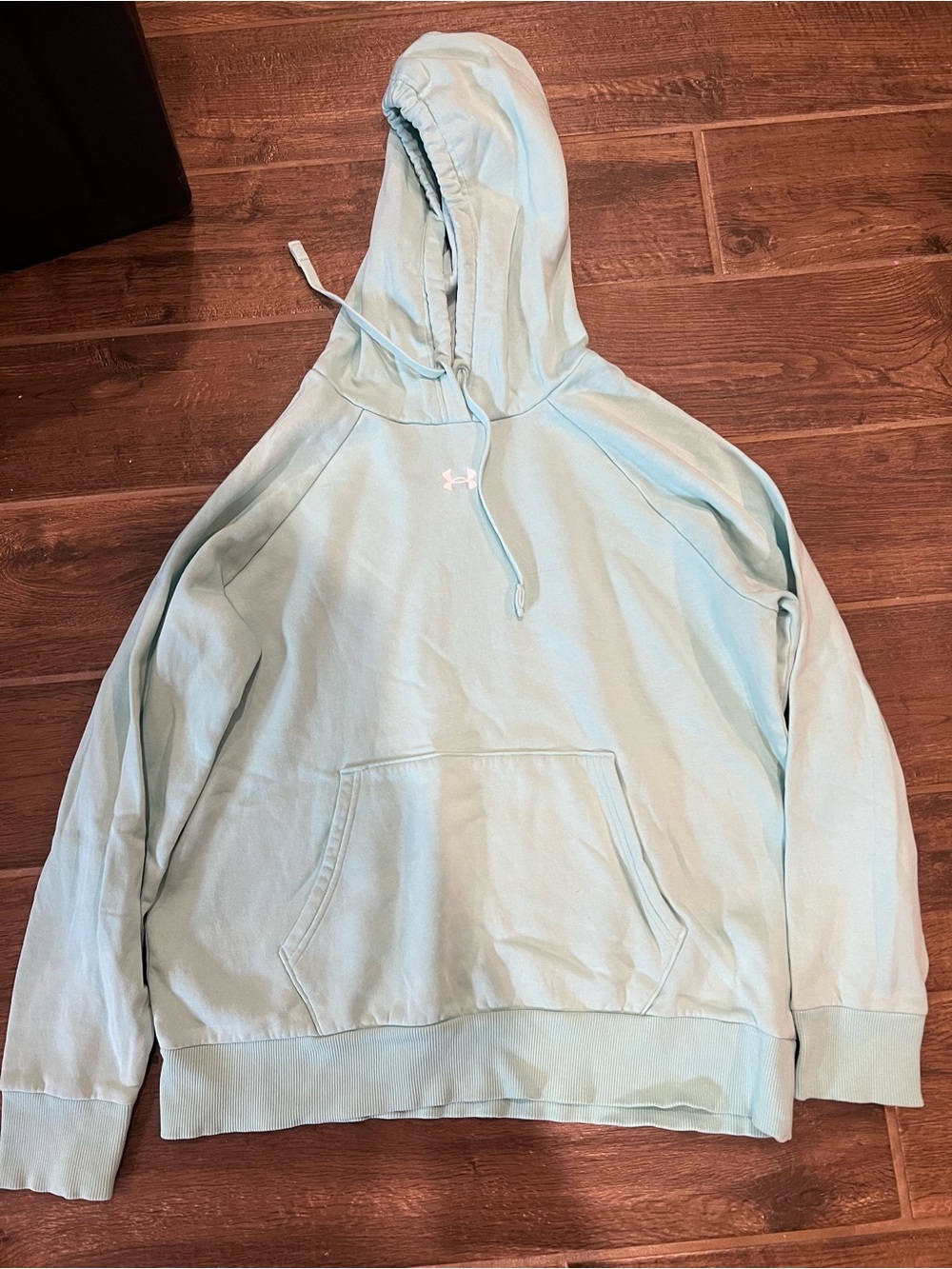 Under Armour Womens Turquoise Hoodie Sweatshirt
